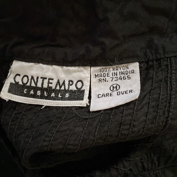 Vintage Contempo Casuals Crop Top, size M - Picture 3 of 3